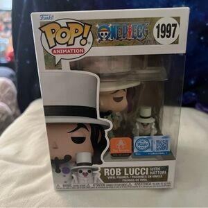 Funko Pop! One Piece #1997 Rob Lucci with Hattori - Toy Temple Exclusive